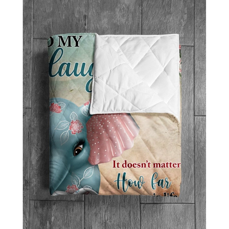 To My Granddaughter - From Grandma - A321 - Premium Blanket