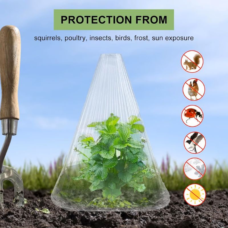 🌿Gardening Greenhouse Plant Covers🌱Reusable, Light-transmitting And Breathable💪Prevent🐛Insect🐓Poultry❄Frost🌧Rain🌪Wind