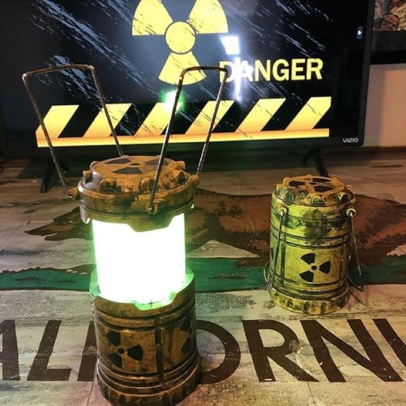 Nuclear Reactor Lantern Night Light – Industrial Sci-Fi Aesthetic