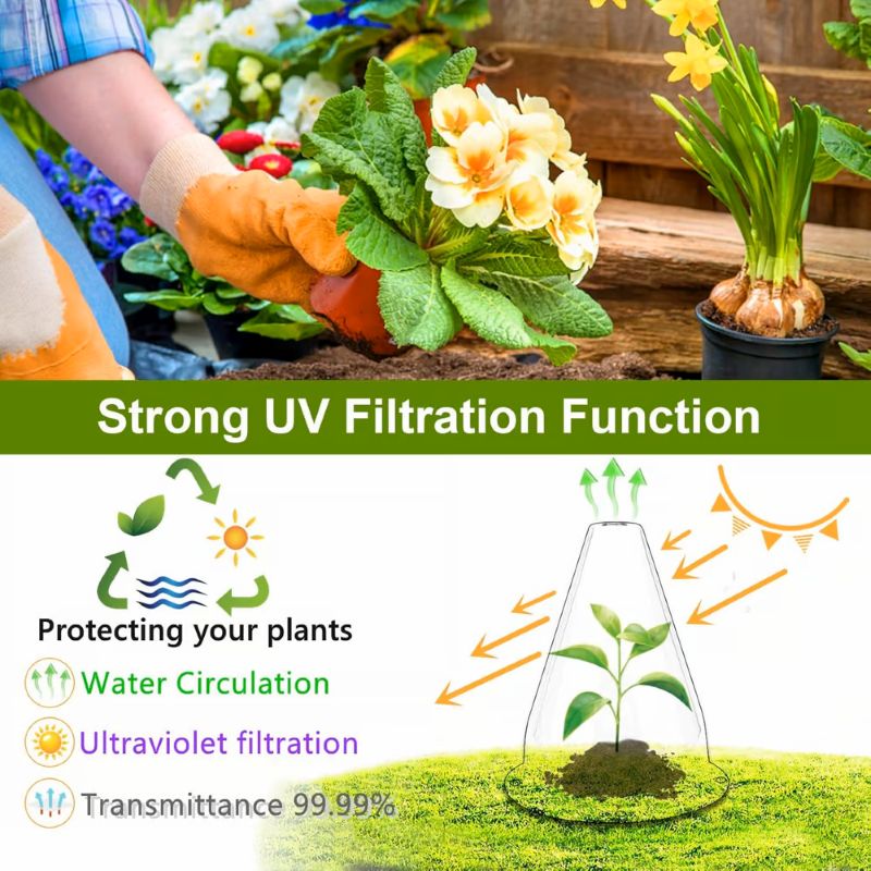 🌿Gardening Greenhouse Plant Covers🌱Reusable, Light-transmitting And Breathable💪Prevent🐛Insect🐓Poultry❄Frost🌧Rain🌪Wind