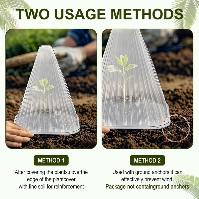 🌿Gardening Greenhouse Plant Covers🌱Reusable, Light-transmitting And Breathable💪Prevent🐛Insect🐓Poultry❄Frost🌧Rain🌪Wind