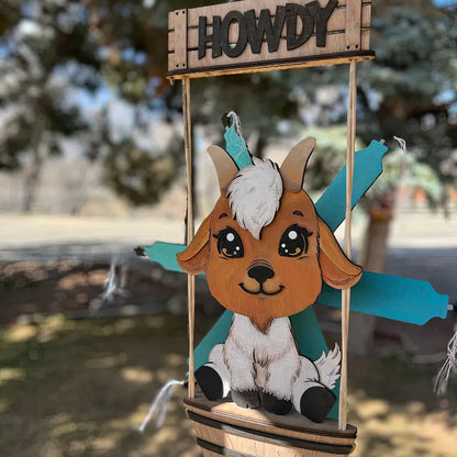 Funny Animal Wind Spinner 【Buy 2 Free Shipping】