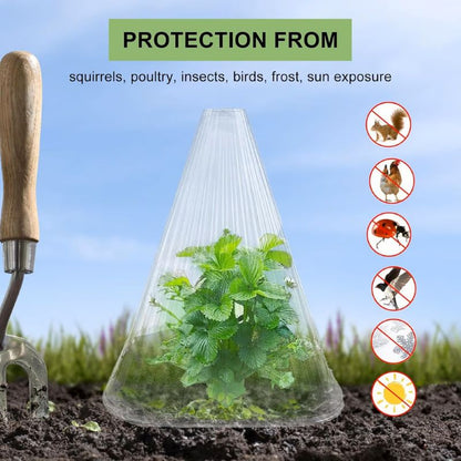 🌿Gardening Greenhouse Plant Covers🌱Reusable, Light-transmitting And Breathable💪Prevent🐛Insect🐓Poultry❄Frost🌧Rain🌪Wind