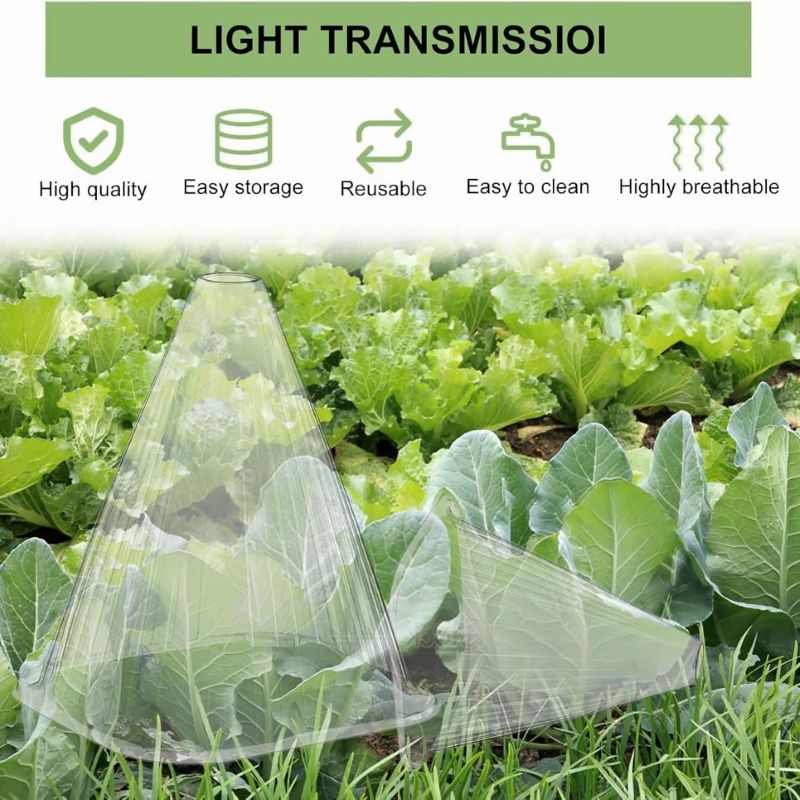 🌿Gardening Greenhouse Plant Covers🌱Reusable, Light-transmitting And Breathable💪Prevent🐛Insect🐓Poultry❄Frost🌧Rain🌪Wind