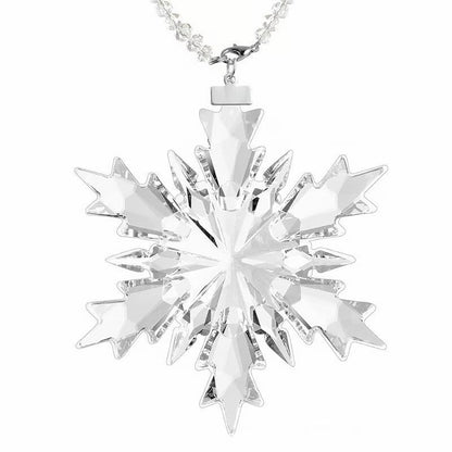Crystal Snowflake Suncatcher
