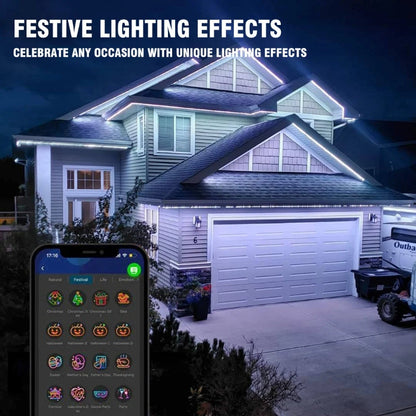 🎅Smart Rainbow LED Permanent Outdoor Light🎁