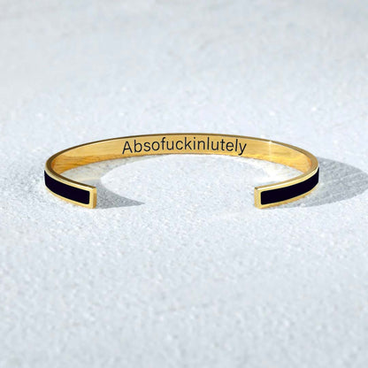 Absofukinlutely Multiple Color Bracelet
